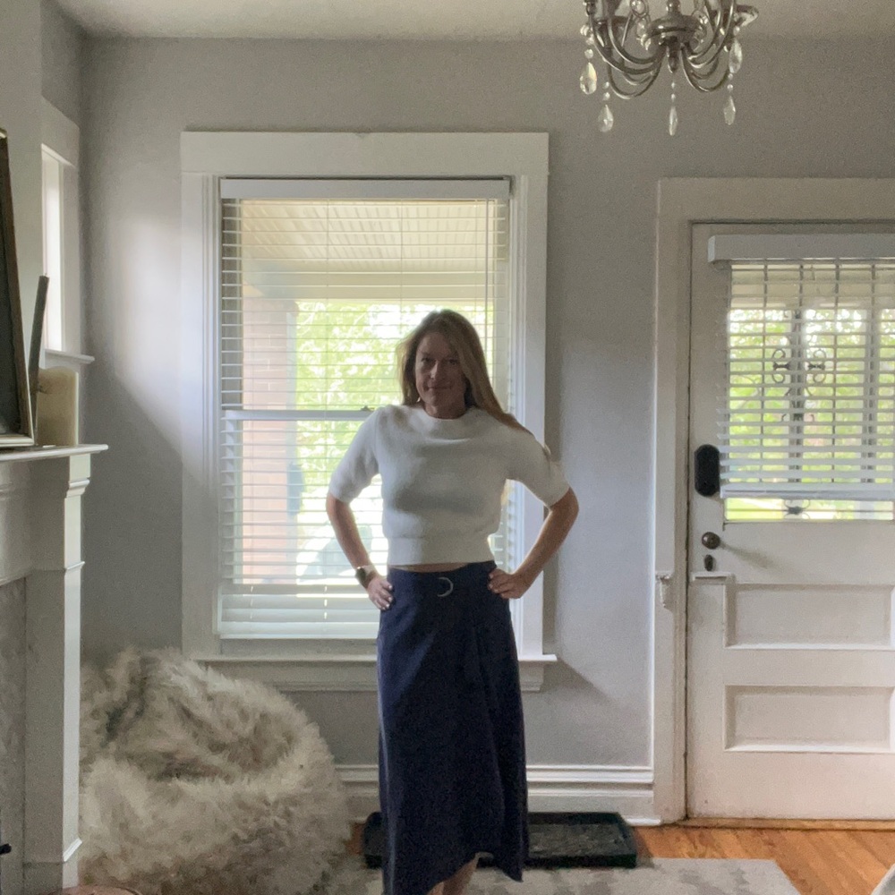 Navy Club Monaco classy skirt